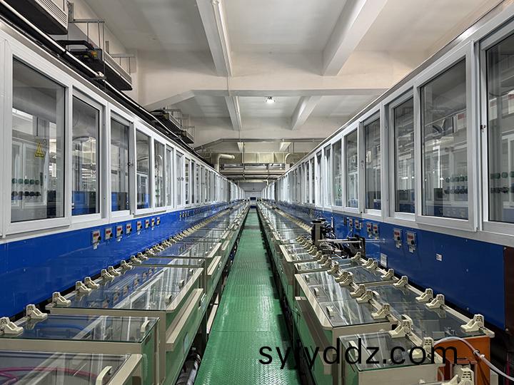 電鍍(du)生産線(xian)